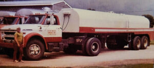 Family photos from the historical JDK Logistics roots of hauling Wisconsin milk