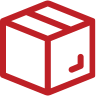 Shipping container box icon representing JDK Logistics LLC nationwide freight broker services